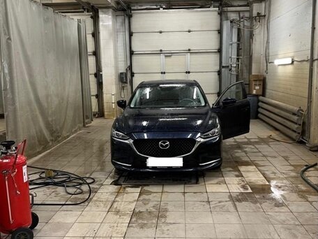 2021 Mazda 6 III (GJ) Рестайлинг 2, синий, 3150000 рублей, вид 3