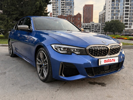 2021 BMW 3 серии M340i xDrive VII (G2x), синий, 5870000 рублей, вид 2