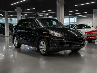 2011 Porsche Cayenne II (958), чёрный, 1895000 рублей, вид 2