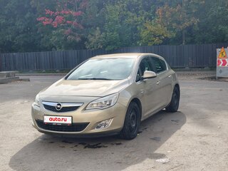 2012 Opel Astra J Рестайлинг, бежевый, 649000 рублей, вид 1