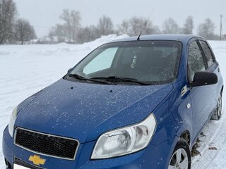 2010 Chevrolet Aveo I Рестайлинг, синий, 350000 рублей, вид 1
