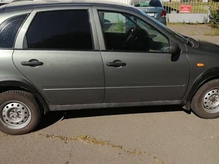 2008 Lada (ВАЗ) Kalina I, серый, 215000 рублей, вид 2