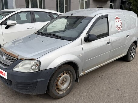 2013 LADA (ВАЗ) Largus, серебристый, 275000 рублей, вид 1