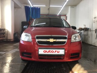 2009 Chevrolet Aveo I Рестайлинг, красный, 750000 рублей, вид 2