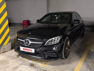 2019 Mercedes-Benz C-Класс 180 IV (W205) Рестайлинг, чёрный, 2650000 рублей, вид 2