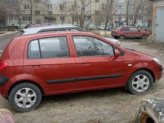 2008 Hyundai Getz I Рестайлинг, красный, 515000 рублей, вид 2