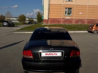 2004 Hyundai Sonata IV (EF) Рестайлинг, чёрный, 550000 рублей, вид 3