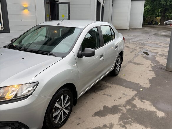 2014 Renault Logan II, серый, 480000 рублей - вид 3