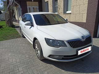 2015 Skoda Superb DSG II Рестайлинг, белый, 1100000 рублей, вид 2