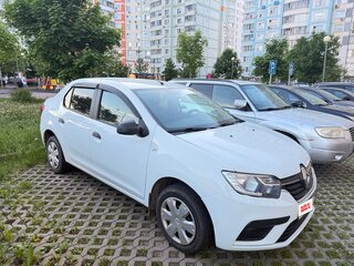 2018 Renault Logan II Рестайлинг, белый, 599000 рублей, вид 3