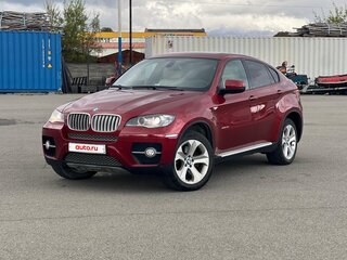 2008 BMW X6 50i 6-speed I (E71), красный, 1599999 рублей, вид 5
