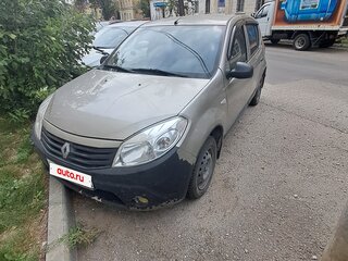 2011 Renault Sandero I, бежевый, 340000 рублей, вид 1