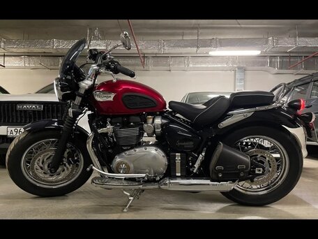 2021 Triumph Bonneville Speedmaster, красный, 1350000 рублей, вид 1