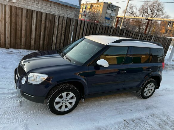 2010 Skoda Yeti I, синий, 950000 рублей - вид 9