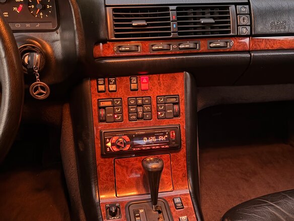 1994 Mercedes-Benz S-Класс 320 Long 5-speed III (W140), чёрный - вид 33