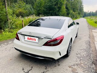 2016 Mercedes-Benz CLS 350 BlueTEC II (C218) Рестайлинг, белый, 3500000 рублей, вид 4