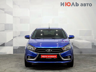 2022 Lada (ВАЗ) Vesta I, синий, 1090000 рублей, вид 2