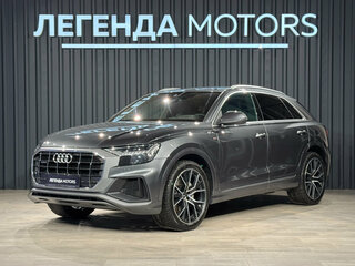 2021 Audi Q8 55 TFSI I (4M), серый, 7500000 рублей, вид 1