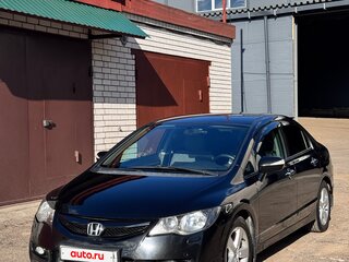 2009 Honda Civic VIII Рестайлинг, чёрный, 735000 рублей, вид 3