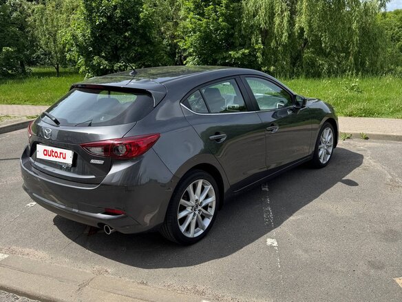 2016 Mazda 3 III (BM) Рестайлинг, серый, 1465800 рублей - вид 2