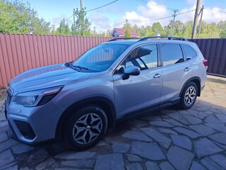 2019 Subaru Forester V, серебристый, 3200000 рублей, вид 4