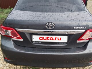 2011 Toyota Corolla X (E140, E150) Рестайлинг, серый, 850000 рублей, вид 1
