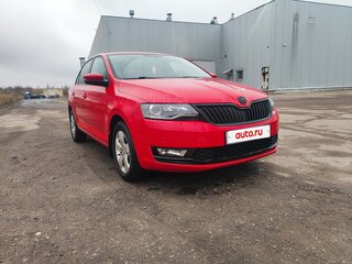 2019 Skoda Rapid I Рестайлинг, красный, 1200000 рублей, вид 5