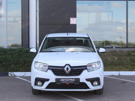 2020 Renault Logan II Рестайлинг, белый, 970000 рублей, вид 2
