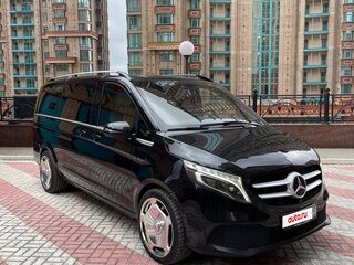 2019 Mercedes-Benz V-Класс Compact 300 d компактный III (W447) Рестайлинг, чёрный, 5400000 рублей, вид 2