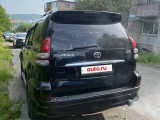 2006 Toyota Land Cruiser Prado 120 Series, чёрный, 2500000 рублей, вид 3