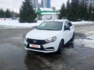 2019 Lada (ВАЗ) Vesta I, белый, 750000 рублей, вид 1