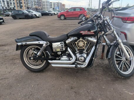 2009 Harley-Davidson Dyna Low Rider, чёрный, 740000 рублей, вид 1