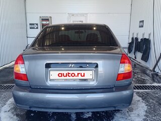 2008 Hyundai Accent ТагАЗ II, серый, 390000 рублей, вид 4