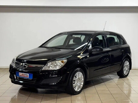 2009 Opel Astra H Рестайлинг, чёрный, 469000 рублей, вид 3