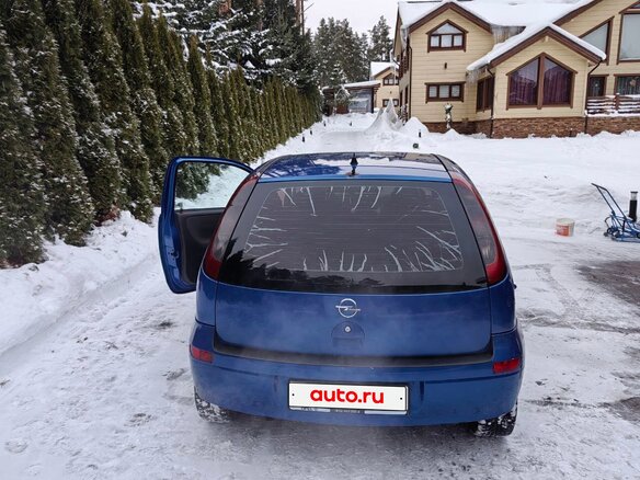2002 Opel Corsa C, синий, 115000 рублей - вид 16