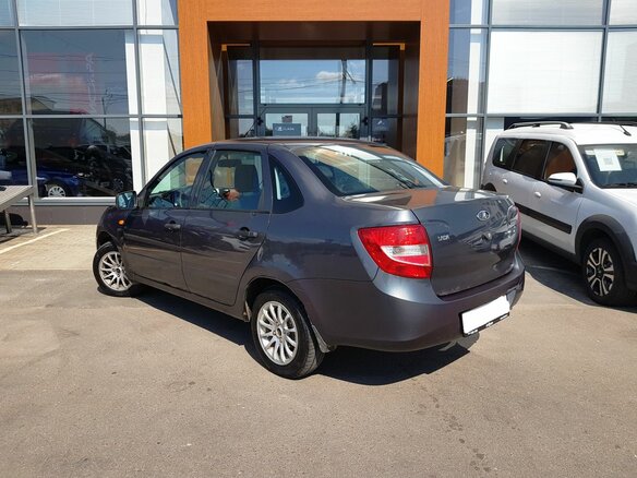 2015 Lada (ВАЗ) Granta I, серый - вид 6