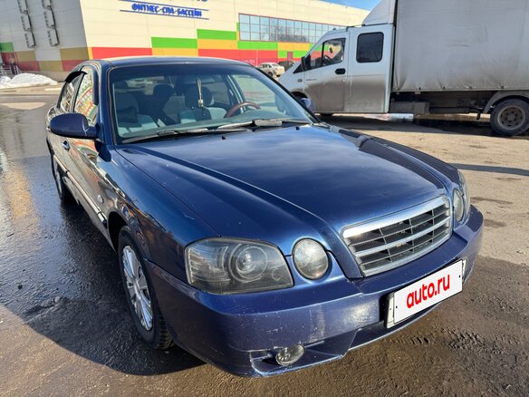 2005 Kia Magentis I Рестайлинг, синий, 200000 рублей