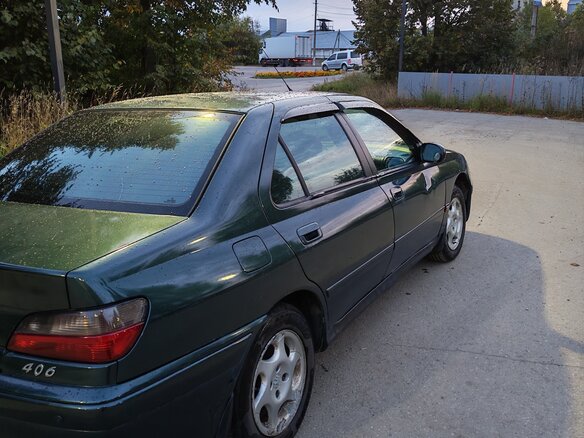 1997 Peugeot 406 I, зелёный, 160000 рублей - вид 1