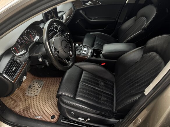 2016 Audi A6 IV (C7) Рестайлинг, бежевый, 2750000 рублей - вид 8