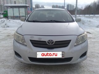 2008 Toyota Corolla X (E140, E150), серебристый, 750000 рублей, вид 1