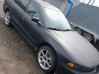 2002 Mitsubishi Galant VIII Рестайлинг, чёрный, 350000 рублей, вид 2