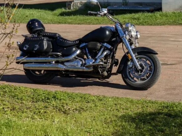 2004 Yamaha XV 1700 Road Star, чёрный, 620000 рублей - вид 14