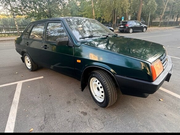 2001 Lada (ВАЗ) 21099, зелёный, 150000 рублей - вид 15