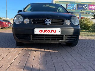 2001 Volkswagen Polo IV, чёрный, 120000 рублей, вид 4