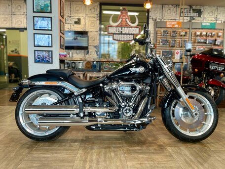 2024 Harley-Davidson Fat Boy, чёрный, 3350000 рублей, вид 2