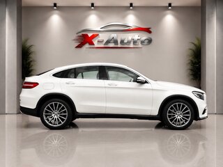 2018 Mercedes-Benz GLC Coupe 300 I (C253), белый, 3680000 рублей, вид 2