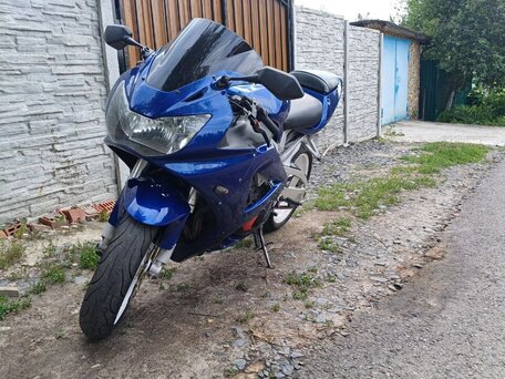 2001 Honda CBR 900RR Fireblade, синий, 425000 рублей, вид 3