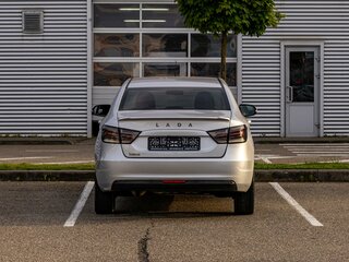 2018 Lada (ВАЗ) Vesta I, серебристый, 995000 рублей, вид 5