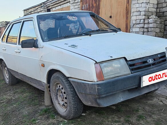 2000 Lada (ВАЗ) 21099, белый, 90000 рублей - вид 2