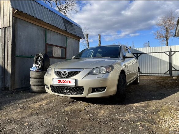 2008 Mazda 3 4-speed I (BK) Рестайлинг, серый, 535000 рублей